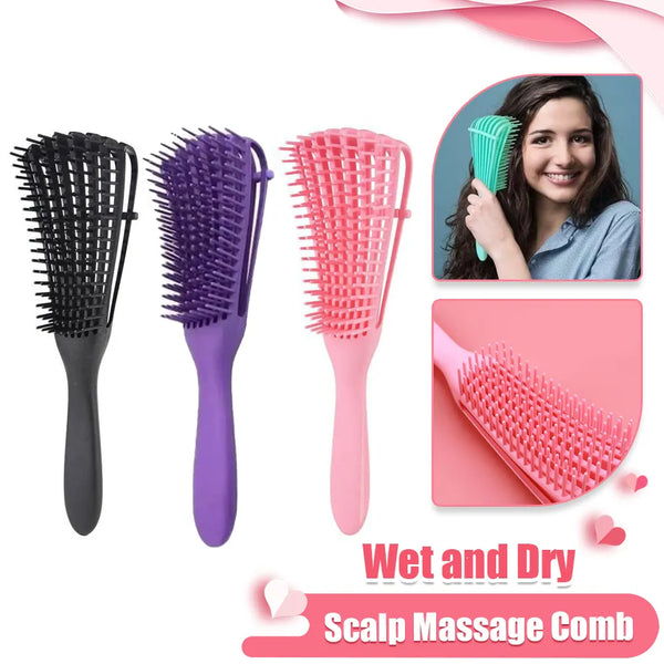 1PC Hair Brush Detangling Brush Scalp Massage Hair Comb Women Detangle Hairbrush for Styling Curly Hairdressing Salon Care Tools